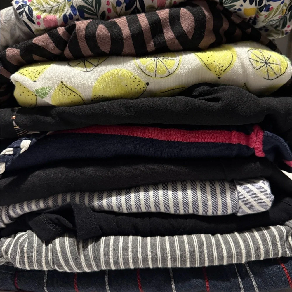 Colorful Patterned Clothing Stack - Picture 1 of 13